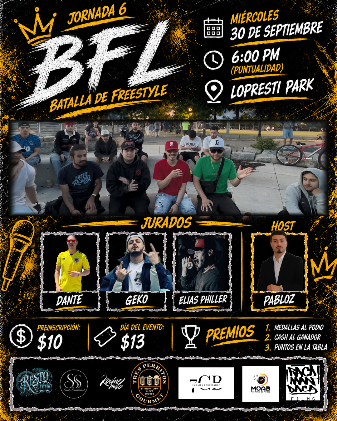 Flyer de BFL Jornada 6